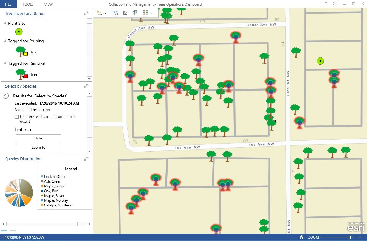 Logis GIS Application Screenshot